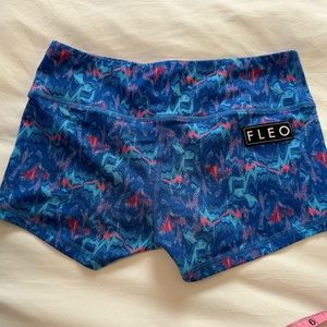 Fleo Original Shorts - Palm's Midnight Paradise